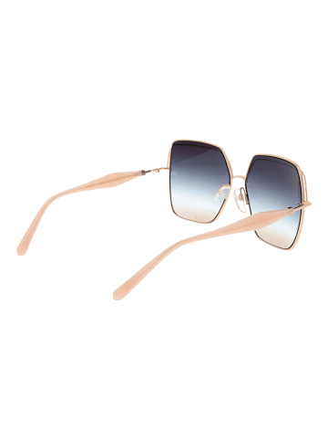 Ana Hickmann Sonnenbrille Quadratisch Gold