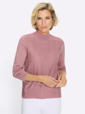 Sieh an! 3/4 Arm-Pullover in hortensie