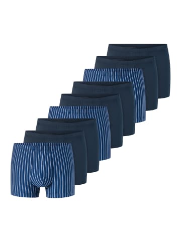 Schiesser Retro Short / Pant 95/5 Essentials in Dunkelblau / blau