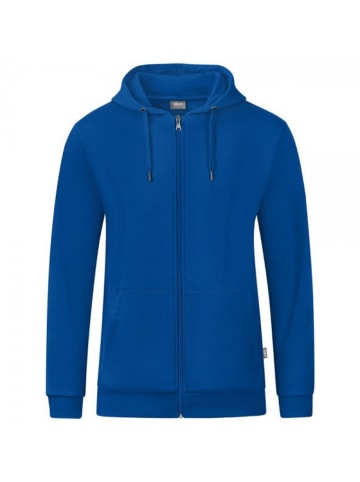 Jako Kapuzenjacke Organic in Blau