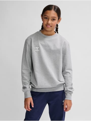 Hummel Sweatshirt Hmlgo Kinder in GREY MELANGE