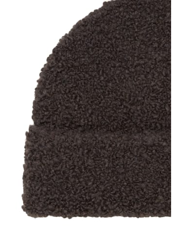 Marc O'Polo Bouclé-Mütze in Stone Brown Melange