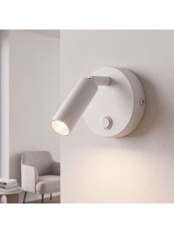 Licht-Erlebnisse Spot Strahler EEK F (B)14 x (H)14 cm in Weiß
