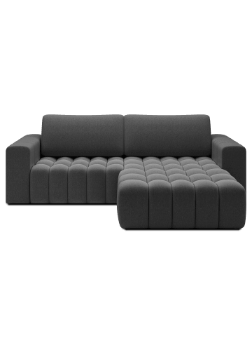 MF Design Bonita Recamiere Rechts in Grau -  (L) 175 x (B) 250 x (H) 92 cm