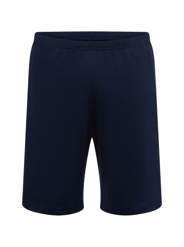 Schiesser Pyjama Casual Essential in marine anthrazit - 0001