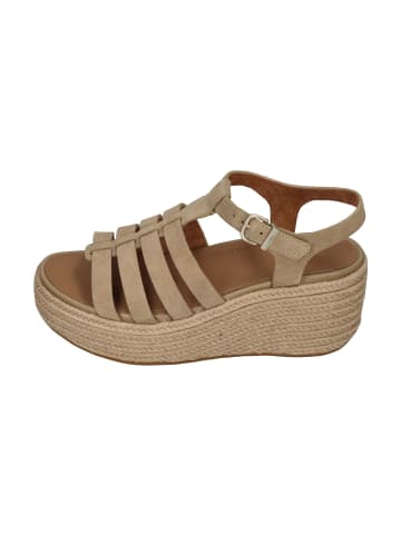 fitflop Sandaletten PLATFFORMS ESPADR. SUEDE FISHERMAN WEDGE SANDALS in braun
