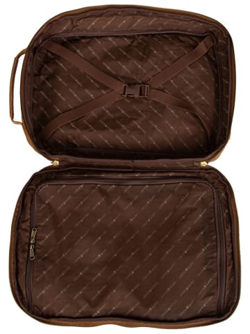 Greenburry Rucksack Vintage Overnighter XL in Sattelbraun