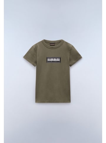 Napapijri Shirt "K S-Chamois Ss" in Grün