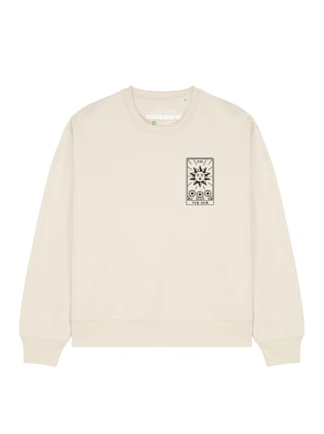wat? Apparel Sweatshirt Tarot The Sun in Natural Raw