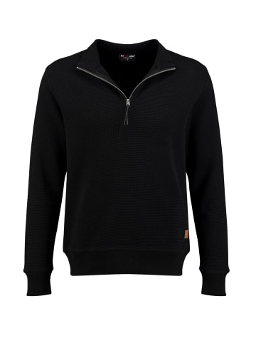 KEY LARGO Sweatshirt 'KLCOACH' in schwarz