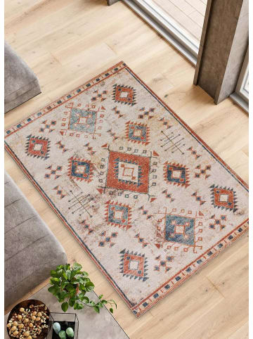 Atticgo Kurzflor-Teppich PARMA in rostrot