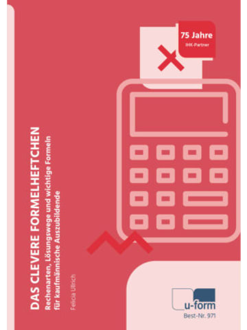 U-Form Buch - Das clevere Formelheftchen