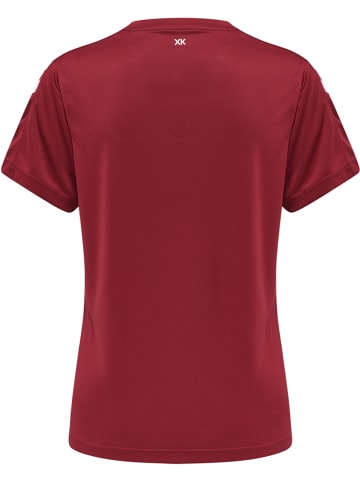 Hummel Hummel T-Shirt Hmlcore Multisport Damen Atmungsaktiv Feuchtigkeitsabsorbierenden in MAROON