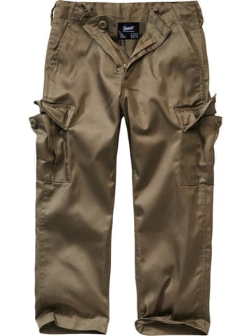 Brandit Kinder Cargohose "Kids Us Ranger Pants" in Grün