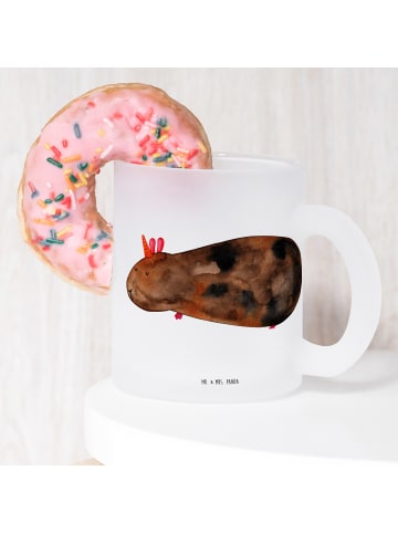 Mr. & Mrs. Panda Teeglas Einhorn Meerschweinchen ohne Spruch in Transparent