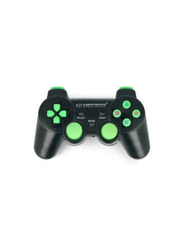 Esperanza Gamepad Gladiator Esperanza Controller Gaming-Controller in Grün