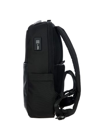 BRIC`s Monza City - Rucksack 14" 37 cm S in black/black