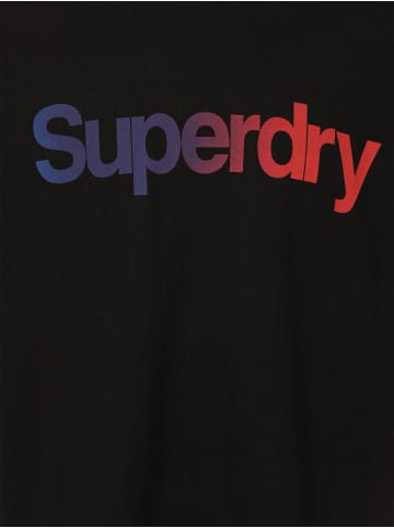 Superdry T-Shirt in schwarz