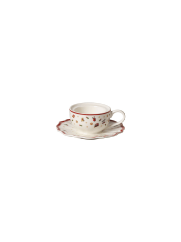 Villeroy & Boch Teelichthalter Kaffeetasse Toy's Deligth Decoration in Bunt ø 9,8 cm in bunt