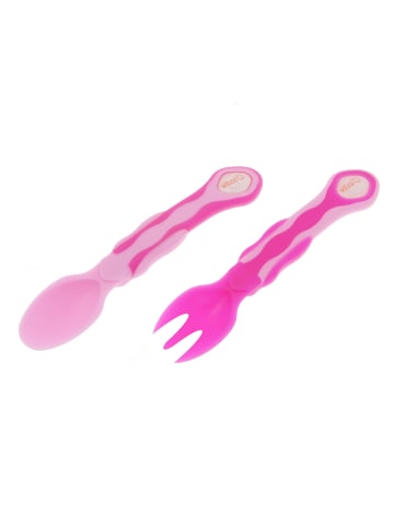 Vital Baby Gabel- und Löffelset 2er- Set pink