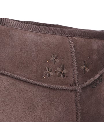 Skechers Bootie Keep Cozy in Dunkelbraun