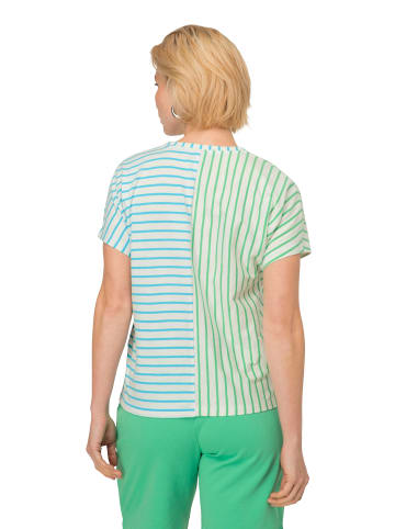 LAURASØN Shirt in türkisblau