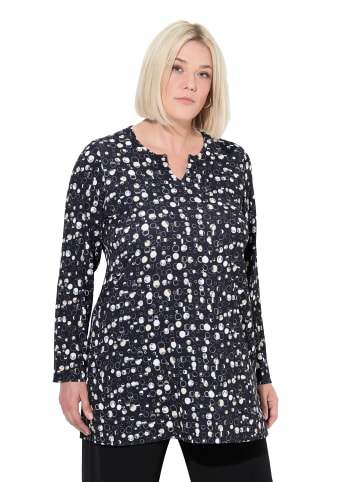 Ulla Popken Longshirt in schwarz