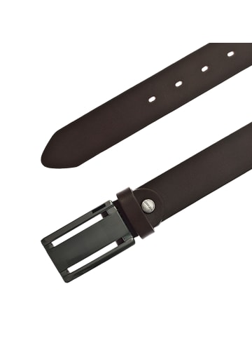 Vanzetti Gürtel Leder in dark brown