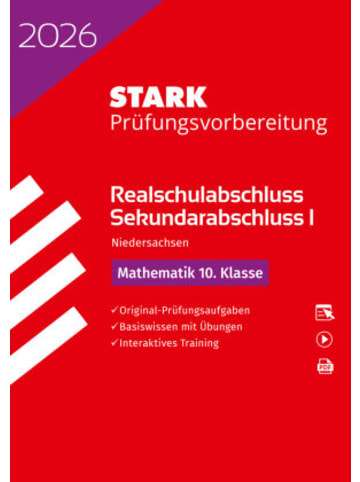 Stark Buch - STARK Mathematik - Realschulabschluss 2026 Niedersachsen - Prüfungs