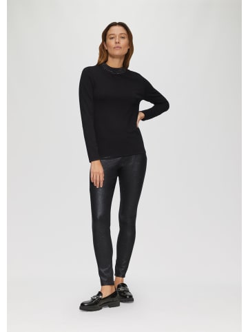 s.Oliver BLACK LABEL Strickpullover langarm in Schwarz