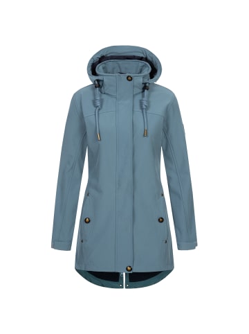 DEPROC Active Softshellmantel PEAK BREEZE  in Blau