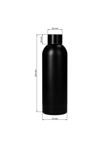 elasto Vakuumflasche "Ibiza" in weiß - 500 ml