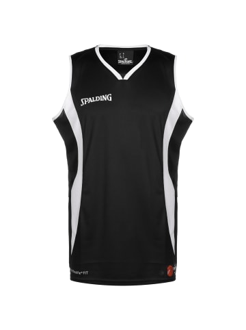 Spalding Tanktop Jam in schwarz / weiß