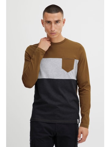 INDICODE Longsleeve IDMatheo 45632MM  Modischer Longsleeve in Braun