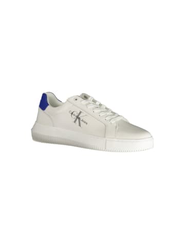 Calvin Klein Weiß Leder Herren Sneaker
