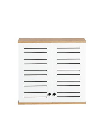 SoBuy Wandschrank in Reinweiß - (W) 19 x (H) 56 x (L) 60 cm