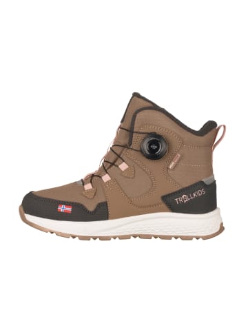 Trollkids Winterschuhe Mid Cut Bergen in brown