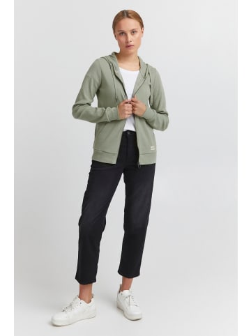 Oxmo Kapuzensweatjacke OXLova in Grün