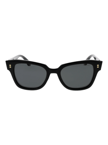 Polaroid Frauen Sonnenbrille Katzenauge Schwarz