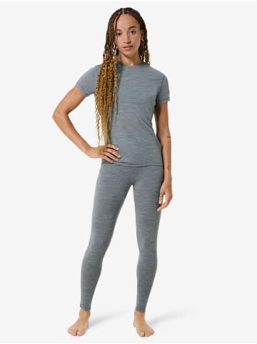 super.natural Merino T-Shirt SIERRA140 TEE in grau