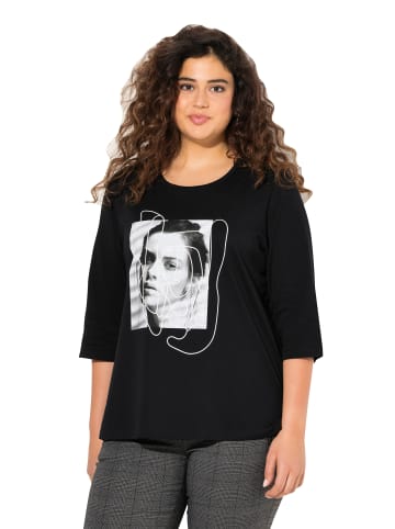 Ulla Popken Shirt in schwarz