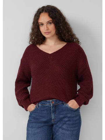 QS Strickpullover in 39W0_bordeaux