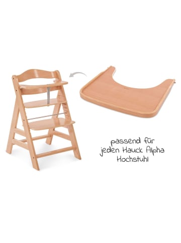 Hauck Hochstuhl Alpha Plus White - im Sparset inkl. in brown,white