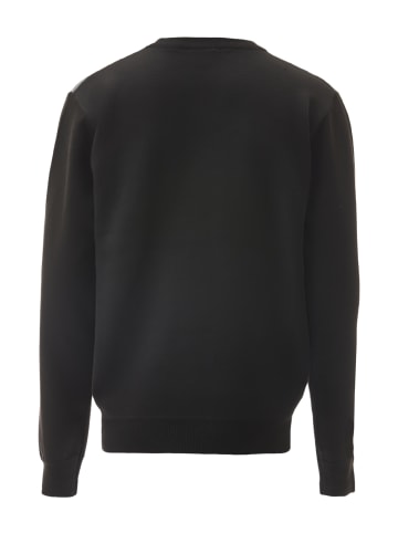 mozzaar Pullover in Schwarz Grau