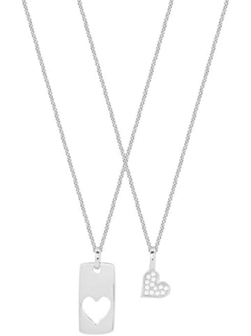 Xenox Halskette für Damen in silber