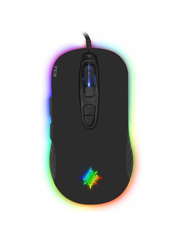 Inca Inca PHALDOR RGB Makro Tastem Professional Gaming Maus schwarz in schwarz