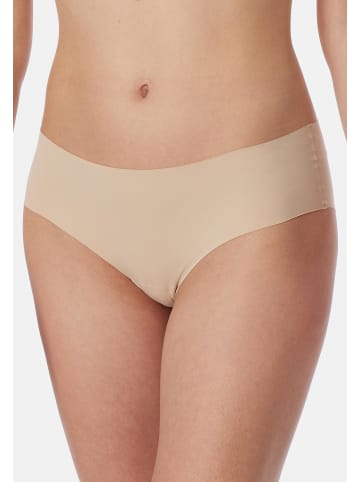 Schiesser Panty Invisible Light in Beige / dunkelblau