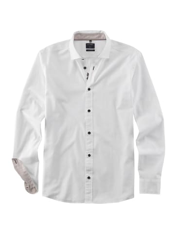 OLYMP  Hemd Tracht regular fit in Weiß