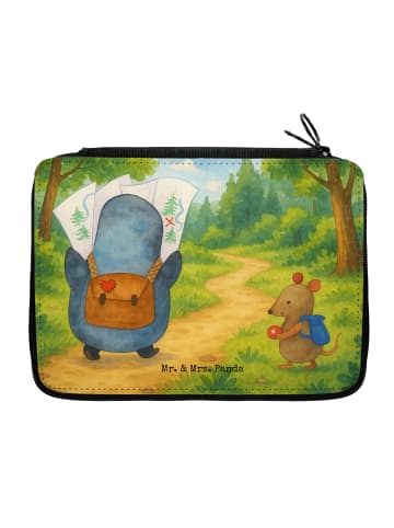 Mr. & Mrs. Panda Federtasche Pinguin & Maus Wanderer Design ohne... in Weiß