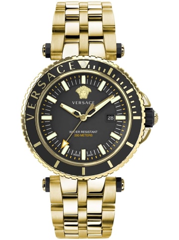 Versace Schweizer Uhr V-Race in gold